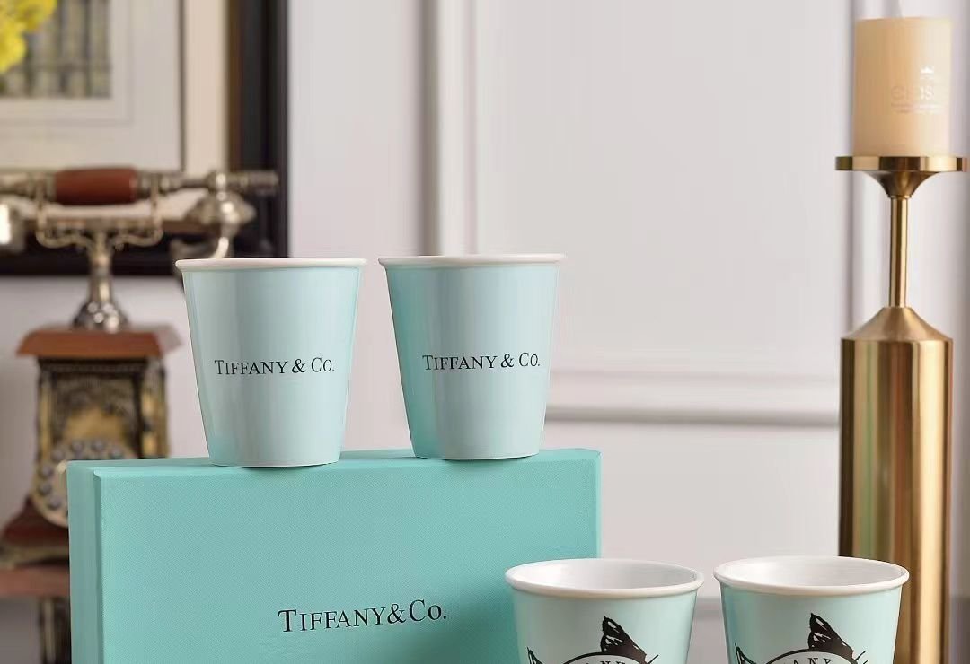 TIFFANY & Co. Ceramic Couple Mug Bone China, Tiffany small mug set - Tiffany Mug | Buy Online in UAE